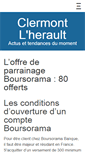 Mobile Screenshot of clermont-l-herault.com